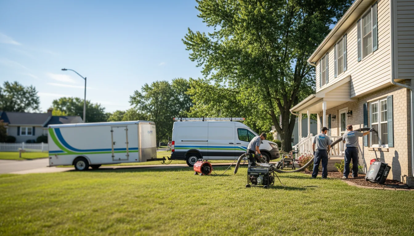 Flooded Basement Restoration And Cleanup With Repair in Mallard, IA near me